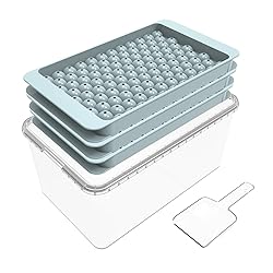 Lamesa Mini Ice Cube Trays with Lid & Bin