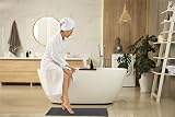 Utopia Towels Bath Mats 53 x 86 cm 100% Cotton Pack of 2 Grey view 6