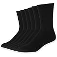 Hanes Men's Red Label Pack of 6 Cushion Crew Socks - View 8
