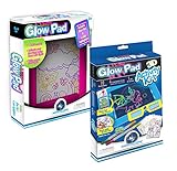 Mindscope Light Up LED GLOW PAD Writing Pad PINK with 3D Activity Kit Bundle Pack