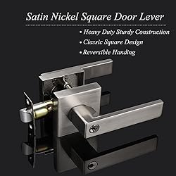 Probrico Square Keyed Alike Entry Door Lever