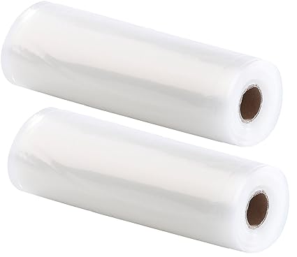 Rosenstein & Söhne Vakuum Folie: 2 Folienrollen, 22 x 500 cm, für Balken-Vakuumierer (Vakuum Rollen)