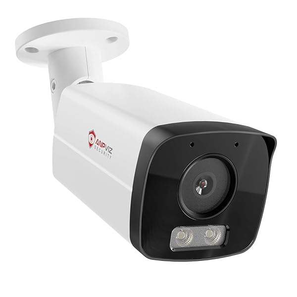 ANPVIZ 4MP BULLET POE IP CAMERA WITH SMART DUAL LIGHT COLOR NIGHT VISION, FULL METAL POE SECURITY CAMERA INDOOR/OUTDOOR, AI HUMAN MOTION DETECTION, IP66, WIRED, NDAA, IPC-B8A43WD-S (U SERIES)