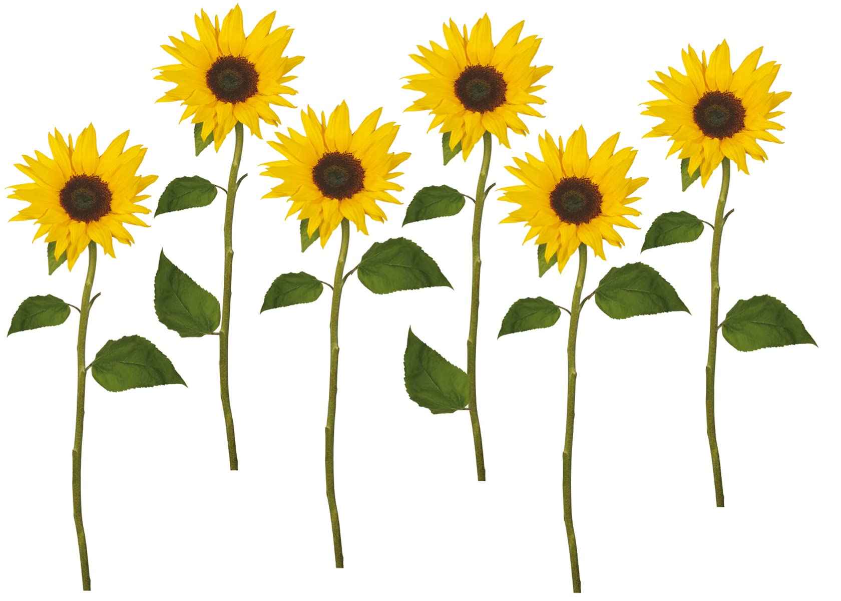 PLAGE Sunflowers, Polyvinyl, Yellow, 21 x 0,1 x 29,6 cm