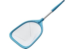 SORSWEET Professional Pool Skimmer Net 26.8 inches - Fine Mesh for Fast Debris Removal - Ideal Pool Nets for Cleaning Ponds, Spas, and Hot Tubs - Efficient Pool Maintenance