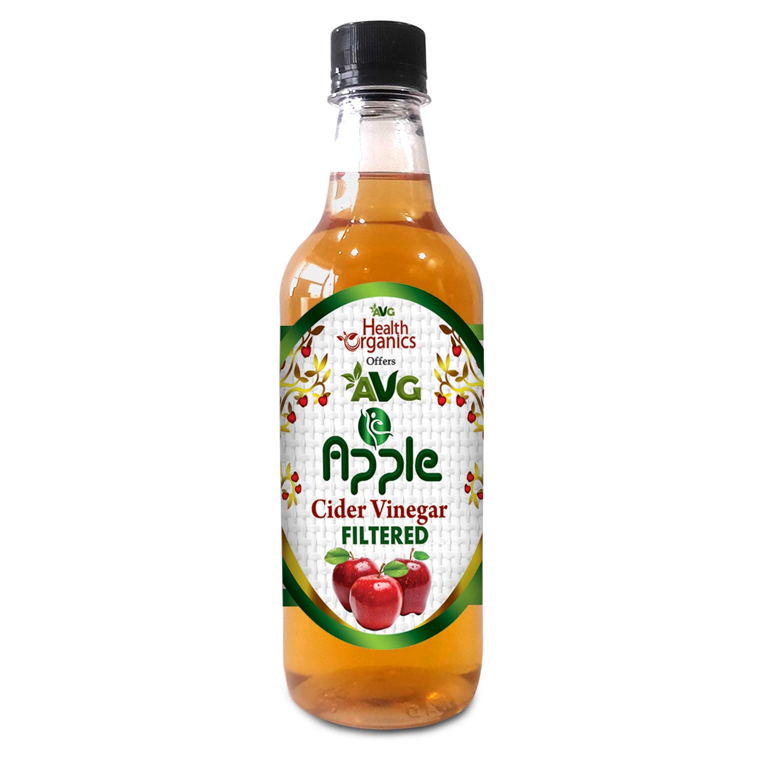 Avg Apple Cider Vinegar Natural Filtered Pasteurized Boost Immunity Level Detoxify Body Helps In Weight Loss 500 Ml Amazon In Health Personal Care