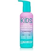 Eco Chic KIDs Leave-In Conditioning & Styling Elixir - Kids Leave-In Conditioner, for Smooth Delicate Hair Types, Salon Quality, Fresh Scent, Vegan-Friendly - 4.5 Fl Oz