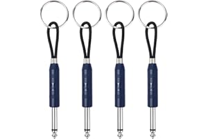 Gluutoyashop 4Pcs Guitar Plug Keychain for Marshall amp Key Holder, for Fender Jack Holder,for marshall jack key holder