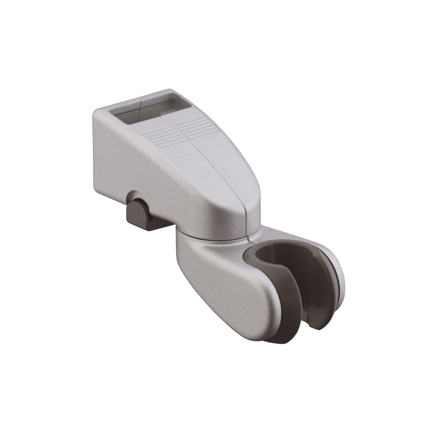 H. GROHE 96170000 hansgrohe Support for Unica'E Shower Rail Slider for Unica''E, Chrome