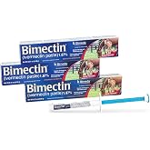 Bimectin Ivermectin Paste 1.87% Horse Dewormer | 3-Pack Single-Dose Apple-Flavored Syringes | Broad-Spectrum Equine Wormer &amp; Boticide | Pre-Measured Oral Gel | Safe for Horses Over 6 Weeks