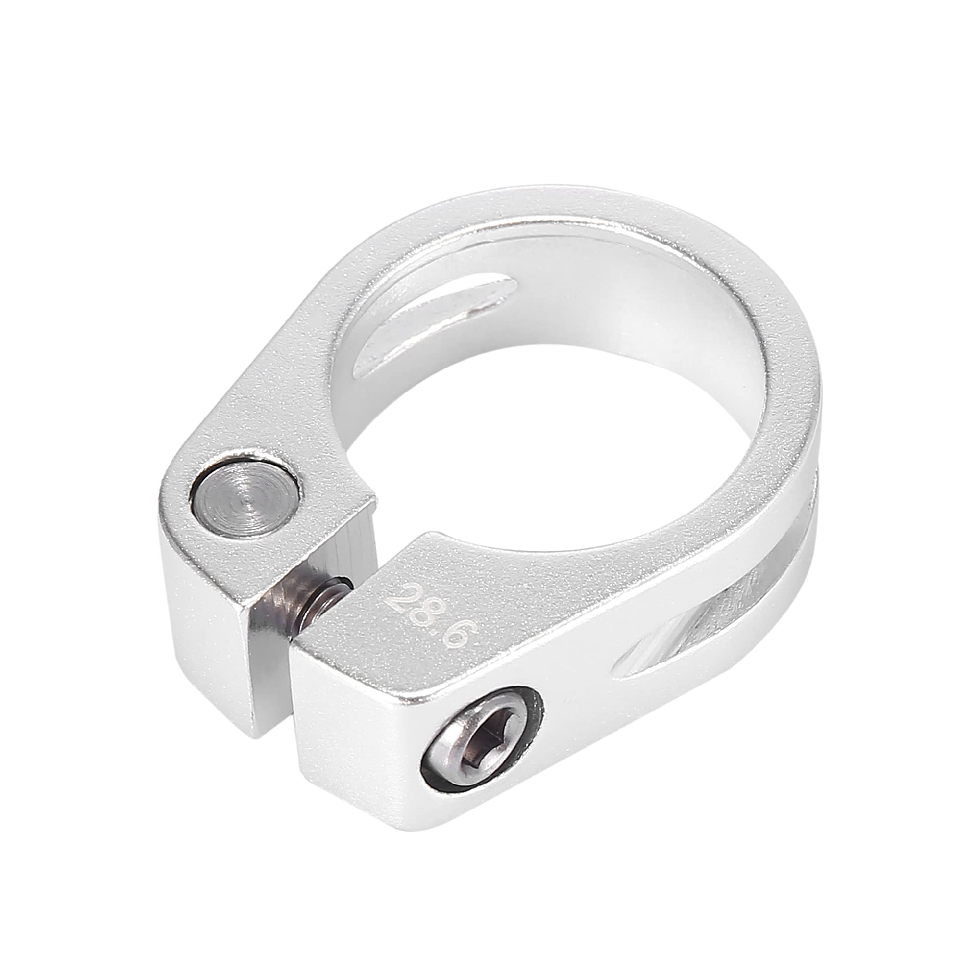 X AUTOHAUX 28.6mm Aluminium Alloy Seat Post Clamp Seat Post Clip for Bike
