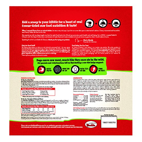 Stella & Chewy's FreezeDried Raw CageFree Duck Meal Mixer SuperBlends