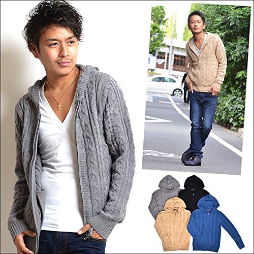 Amazon ケーブルニットパーカー レディース メンズ プルオーバー Xlサイズ ベージュ トレーナー パーカー 通販