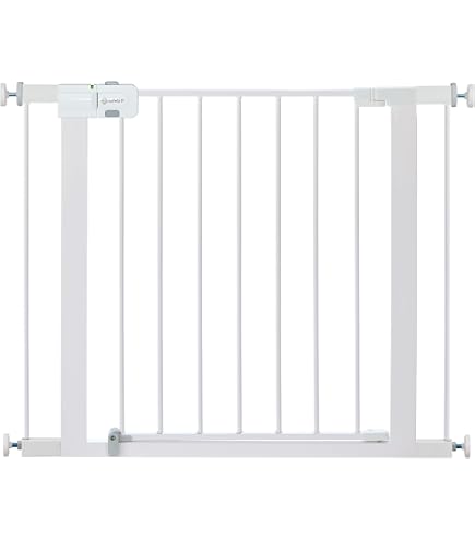 Evenflo Easy Walk-Thru Pressure-Mounted Pass-Through Gate (White) : Baby