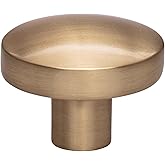 Top Knobs TK910HB Lynwood Collection 1-3/8" Hillmont Oval Knob, Honey Bronze