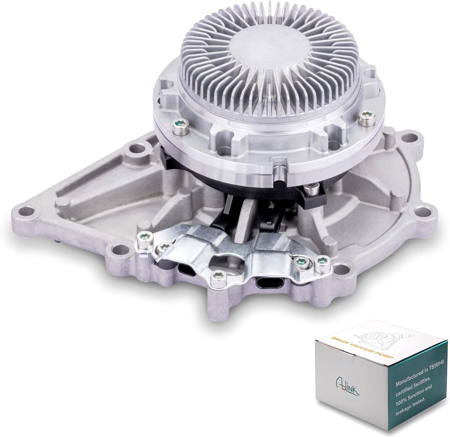 Photo 1 of AULINK Electric Water Pump for Detroit DD13 DD15 DD16 2008-2022 Freightliner Cascadia 2016-2022 Western Star 5700XE EA4712001102 EA4722001601 Variable Speed EA4712001101