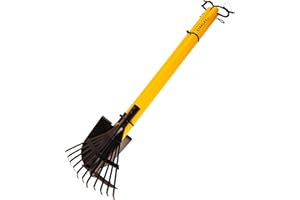 Stanley Jr. Garden Tool 3 Piece Set | Garden Hoe | Leaf Rake | Shovel