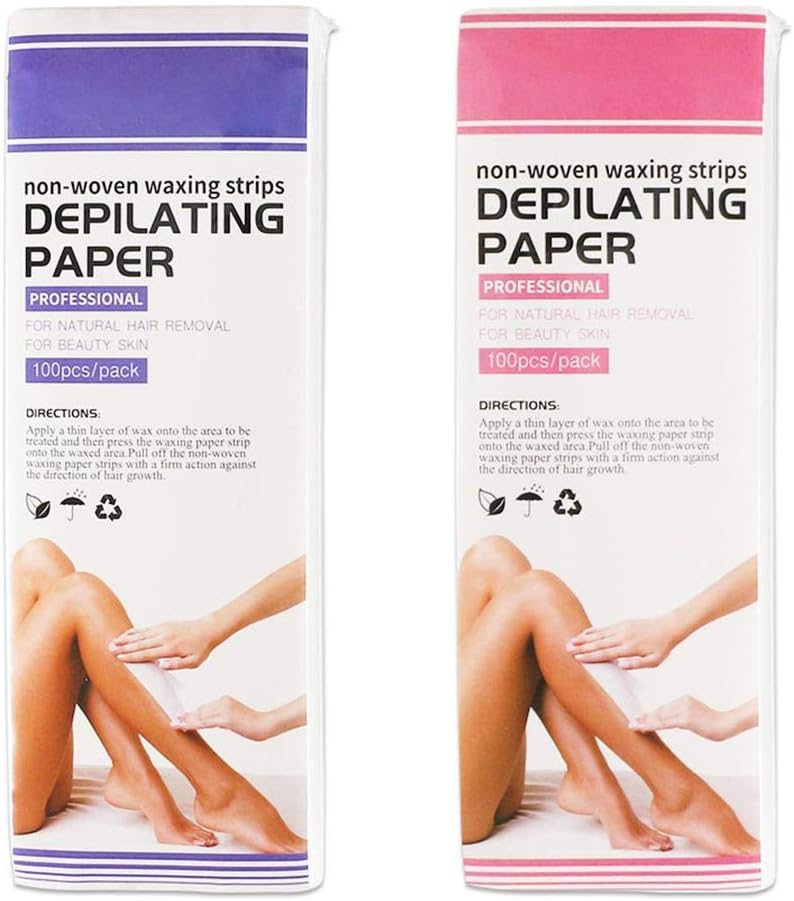Non Woven Wax Strips, Disposable Large Waxing Strips To Use