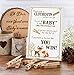 Lillian Rose Woodland Clothespin Baby Shower Game, Neutral, 11.25