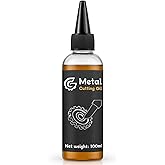1DFAUL 100ml Cutting Oil for Drilling Metal, Cutting Fluid for Drilling Reduce Friction & Thermal Deformation, Extends Tool L