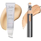 Julep Full Face Radiance Set | So Awake Complexion Booster Daily Moisturizer + Skin Perfecting Cushion Complexion Concealer + Foundation - 210 Medium