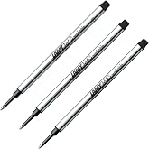 Lamy M63 Rollerball Refill Black (Pack of 3) and Wipe