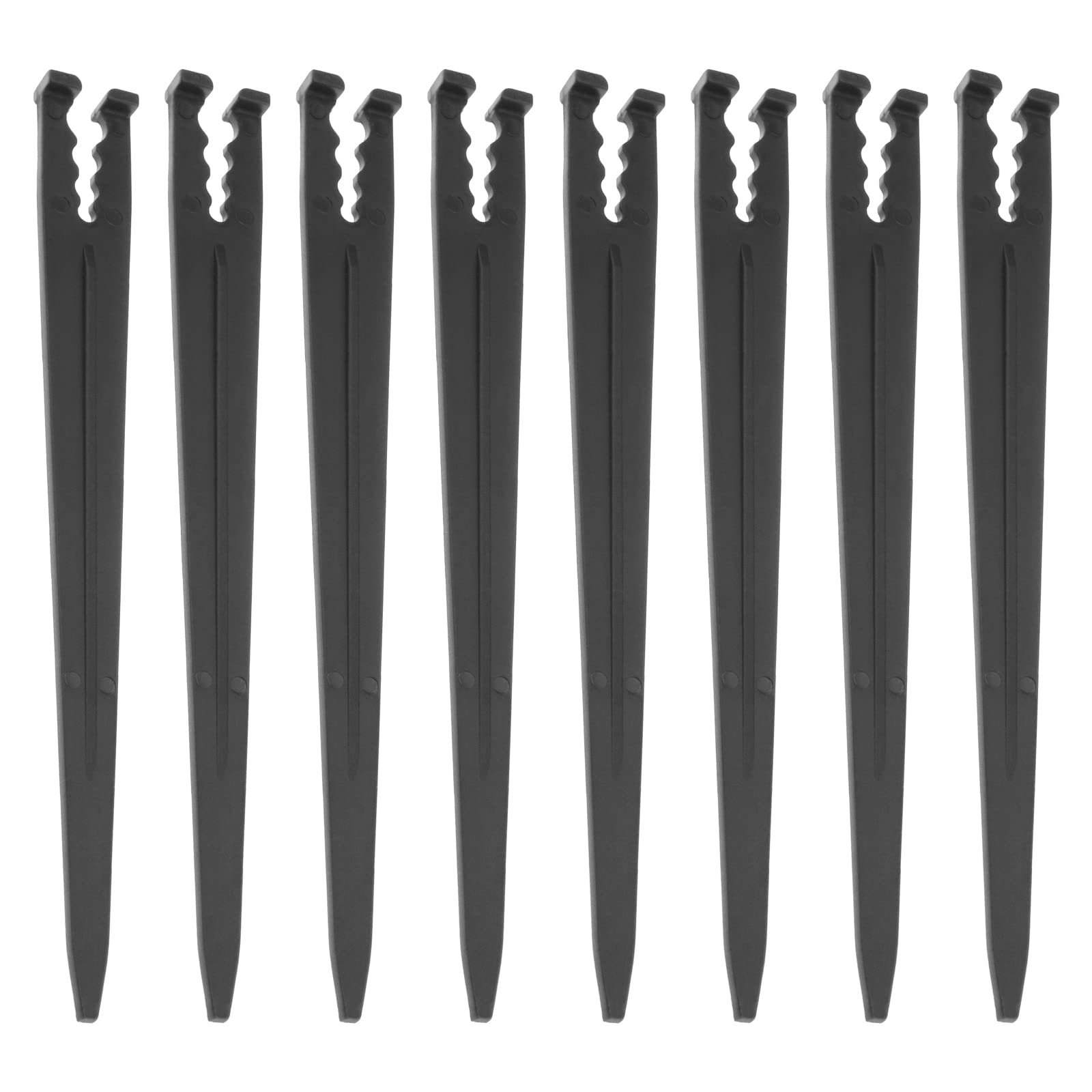 eMagTech 150Pcs Irrigation Support Pile Replacement Plastic Irrigation Support Stakes Water Flow Irrigation Dripper Pegs Accessories for Garden Lawns Flowers Beds
