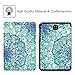 Fintie Slim Shell Case for Samsung Galaxy Tab A 8.0 (Previous Model 2015) - Super Slim Lightweight Standing Cover with Auto Sleep/Wake for Tab A 8.0 SM-T350/T355/P350/P355 2015, Emerald Illusions