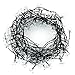 Deckey Flower LED String Light 100 LED Outdoor Solar Powered 54.8FT Decorative Blossom Fairy Lighting Christmas Flashing Lights for Xmas Tree Patio Gardens House Yard (Warm White)