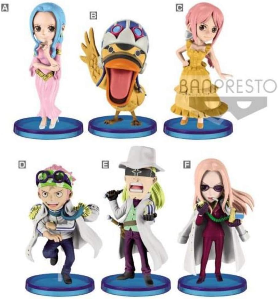 Amazon ワンピース ワールドコレクタブルフィギュア 世界会議1 全6種セット ビビ カルー レベッカ コビー ヘルメッポ ヒナ 予約 レヴェリー フィギュア ドール 通販