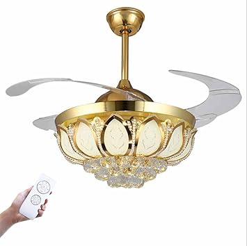 Diy Familyfan Chandelier Led Crystal Ceiling Lamp Modern