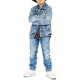 GUESS Boys' Stretch Denim Slim Pants
