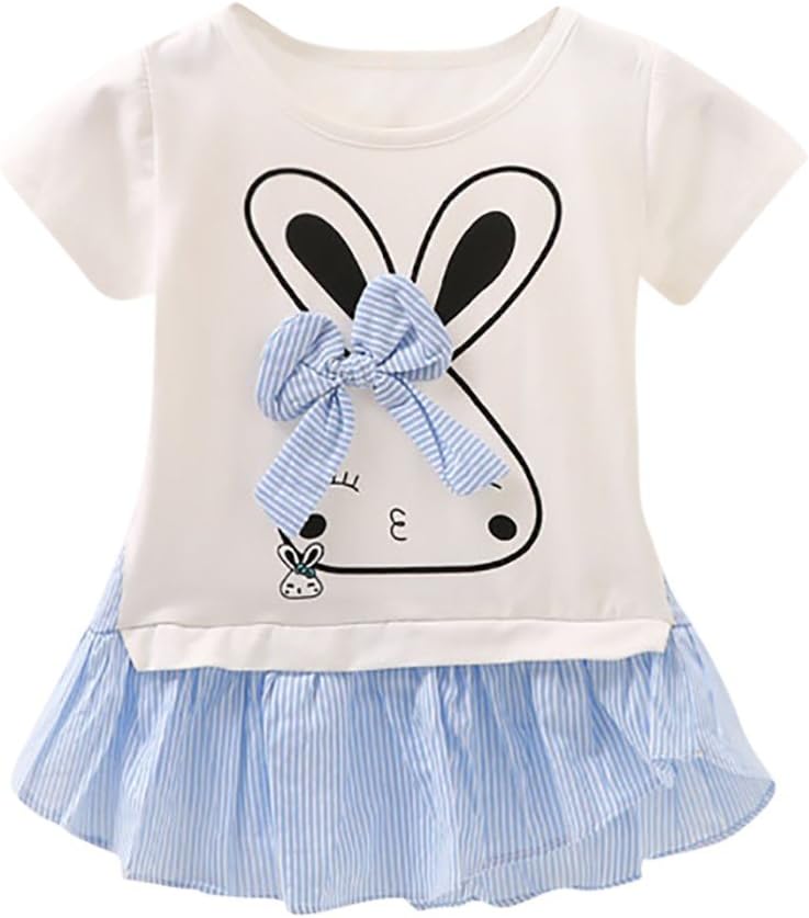Baby Costume Dress, Lookvv Infant Baby Girl Bunny Print Princess Dress for 0-2 Years