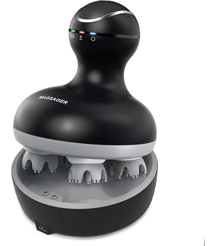 Amazon.com: cotsoco Electric Scalp Head & Back Massager, Cordless