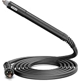 Bestarc CNC Plasma Cutting Torch, IPTM60 Non-HF Pencil Torch, Non-Touch | Blow Back Pilot Arc, 60Amps Plasma Cutting CNC Straight Torch, 20FT Length