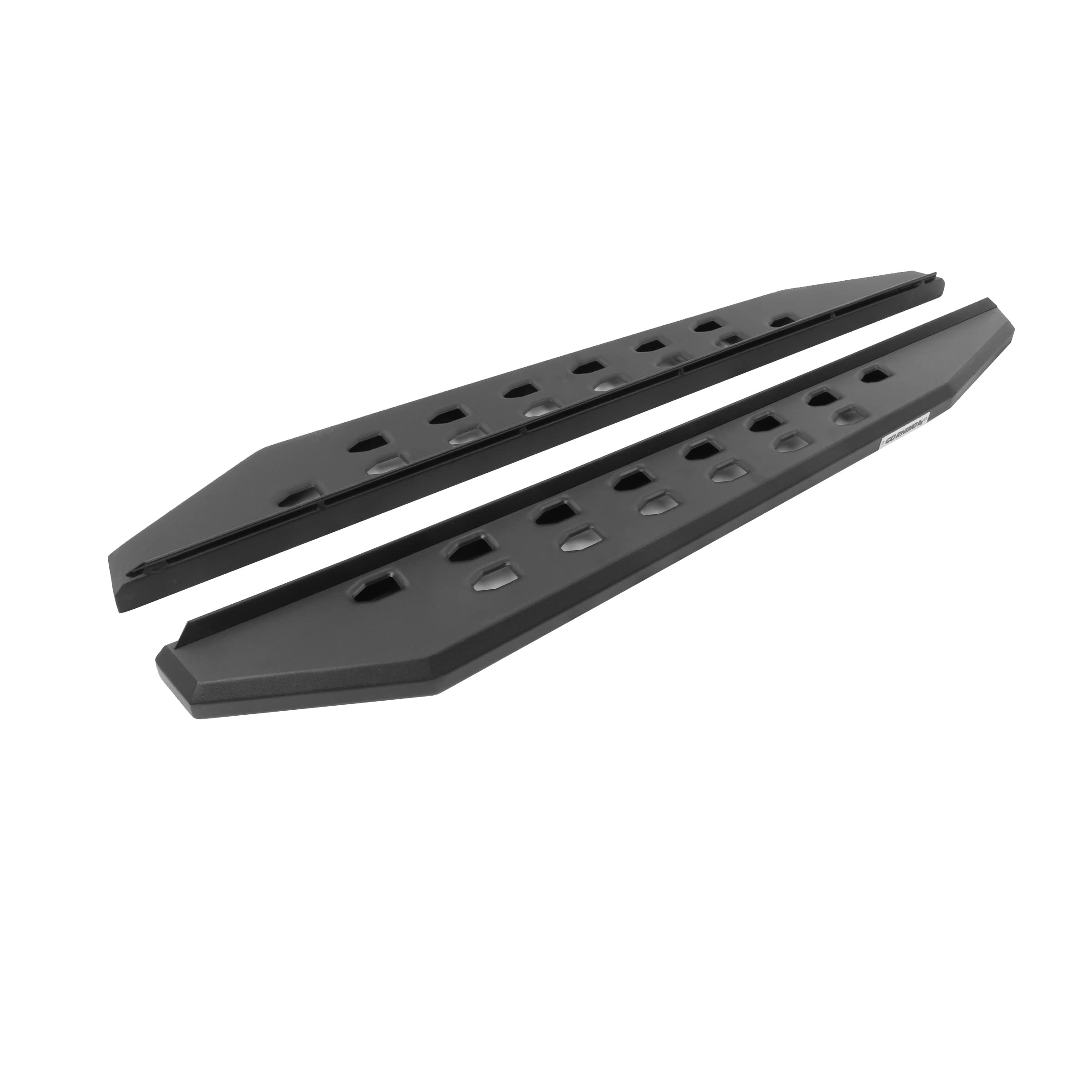 Photo 1 of Go Rhino RB20 Slim Running Boards & Brackets | Galvanized Steel, Textured Black | 69413157SPC | Fits 2021-2025 Ford Bronco 2-Door (Excludes Bronco Sport)