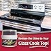 Weiman Cooktop Cleaner Paste, Easily Remove Burned-On Food, Grease and Watermarks, Leaving Your Glass Cook Top Sparkling