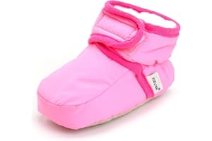 Enteer Infant Snow Boots Premium Soft Sole Anti-Slip Warm Winter Prewalker Toddler Boots