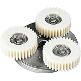 36T Solid Nylon Planetary Gear Set with 88mm Turn Clutch, E-Bike Motor Clutch Kit Replacement Compatible with Bafang, for 500W 750W Electric Bicycle Hub Motor Repair Parts
