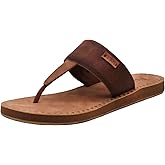 Flojos Grace Women's Hooded Thong Sandal, Tan Artisan