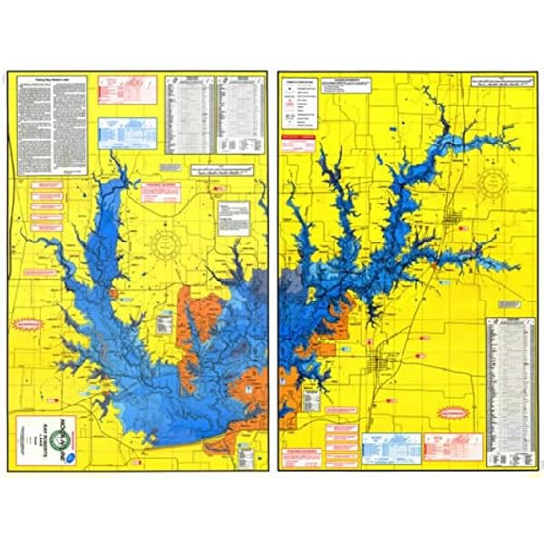 Lake Fork Fishing Map Amazon.com : Topographical Fishing Map Of Ray Roberts Reservoir (Lake Ray  Roberts) - With Gps Hotspots : Prints : Sports & Outdoors
