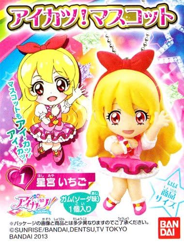 Amazon アイカツ マスコット 美少女 フィギュア アニメ キャラクター おもちゃ 食玩 バンダイ 人気の３種セット 通販
