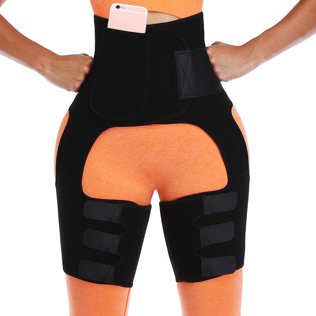 Buy Waist Trimmer Belt Weight Loss Stomach Shaper Women Sweat Belly