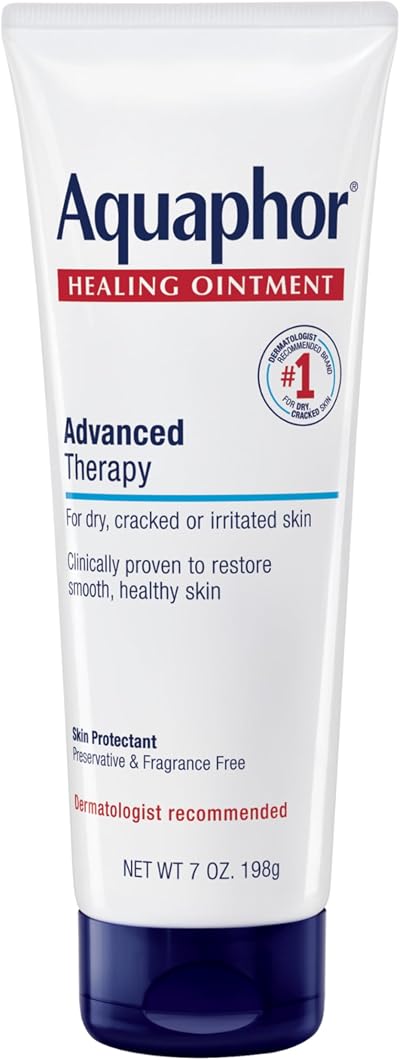 Aquaphor Advanced Therapy Healing Ointment 7 Ounce Tube Skin Protectant
