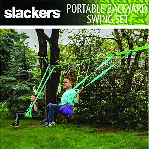slackers Swing Line Turn Healthy Trees Into The Perfect Backyard