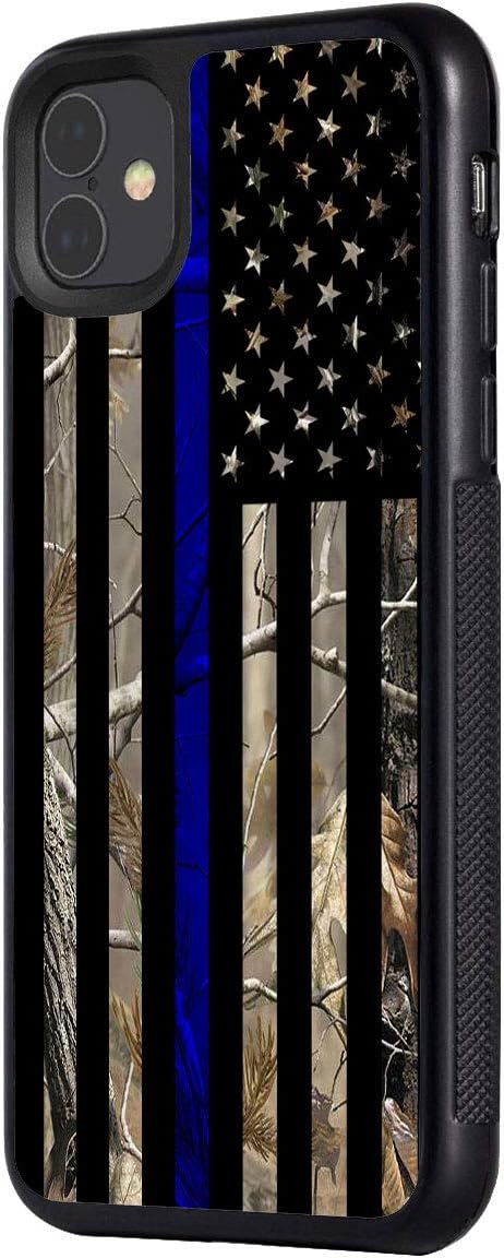 iPhone 11 Pro Max Case,BOSLIVE Camo Retro American Flag Background Design TPU Slim Anti-Scratch Protective Cover Case for iPhone 11 Pro Max 6.5 Inch (2019)