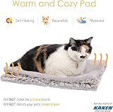 MORA PETS Self Warming Cat Bed 70x47cm Washable Dual Surface view 3