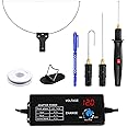 4 in 1 Foam Cutter Set with Digital Voltage Controller, GOCHANGE Electric Cutting Machine Pen Tools Kit, 100-240V /18W Styrof