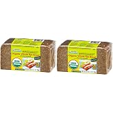 Mestemacher Organic Whole Rye Bread, 17.6 Oz &ndash; Authentic German Whole Grain Rye Bread | High Fiber, Dense European Bread, USDA Organic, Non-GMO, Ready to Eat, Long Shelf Life (Pack of 2)