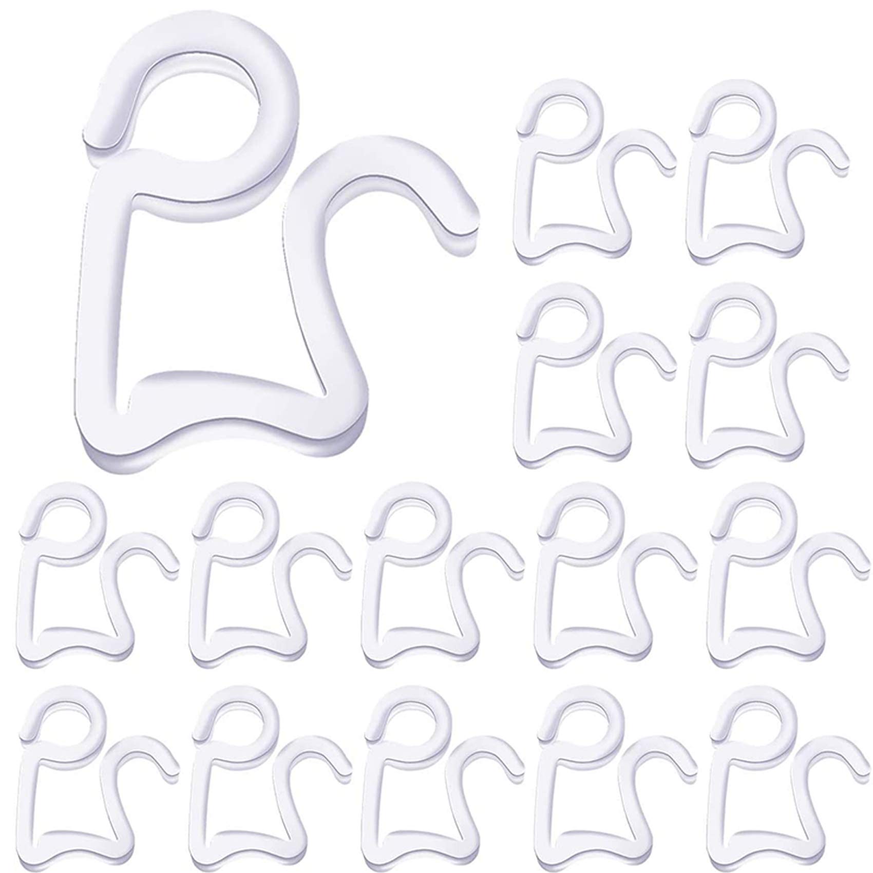 Acronde 100 PCS Christmas Light Clips Mini Gutter